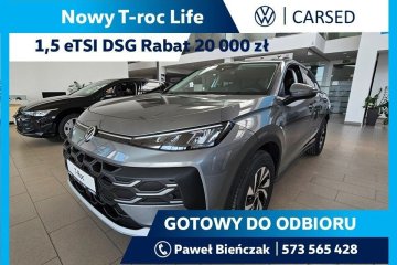 Life 1.5 eTSI 116 KM DSG 7/Kamera/Martwe pole/ Tempomat adaptacyjny