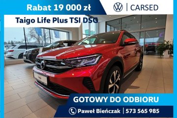 Life PlusTSI 116KM DSG7 /Kamera/ App-Connect/Climatronic/Pakiet zimowy