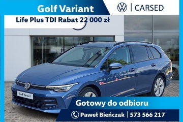 Life Plus 2.0 TDI 116 KM / Led Plus/El. Klapa/Adaptacyjny tempomat