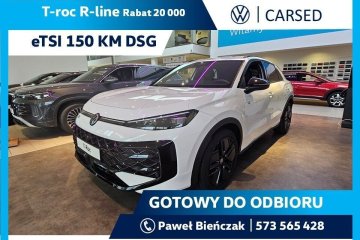R-Line 1.5 eTSI 50 KM DSG 7/ LERD Matrix/el. klapa/Park Assist/Kamera