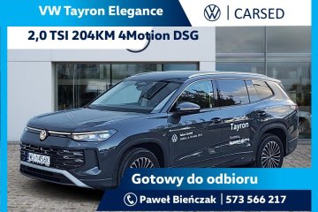 Elegance TSI 204KM 4Motion/Hak Holowniczy/Masaż/Rabat 38 000zł