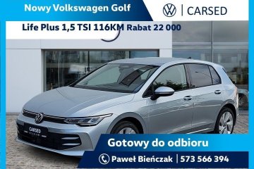 Life Plus 1.5TSI 116/Kamera/Martwe pole/Adaptacyjny tempomat/Alcantara