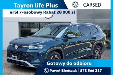 Life Plus 1,5eTSI 150 KM DSG 7/	Nadwozie 7 miejscowe/4 kamery/Led Plus