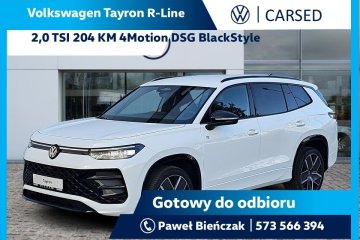 R-Line Plus 2.0TSI 4MOTION 204 KM DSG 7/Led Matrix/BlackStyle/4 kamery